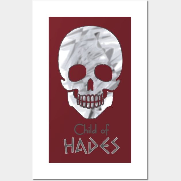 Child of Hades – Percy Jackson inspired design Wall Art by NxtArt